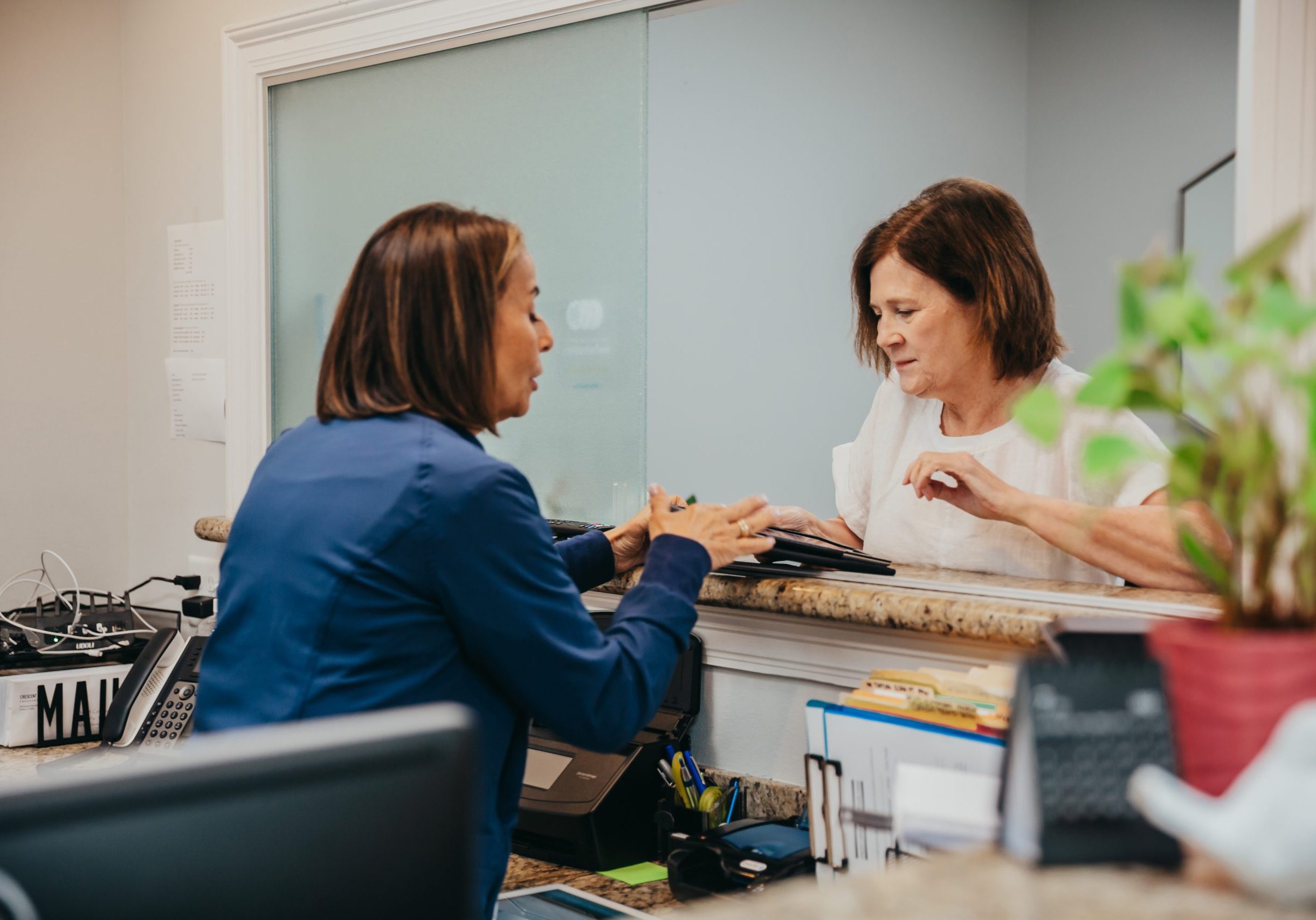 Staff with Patient